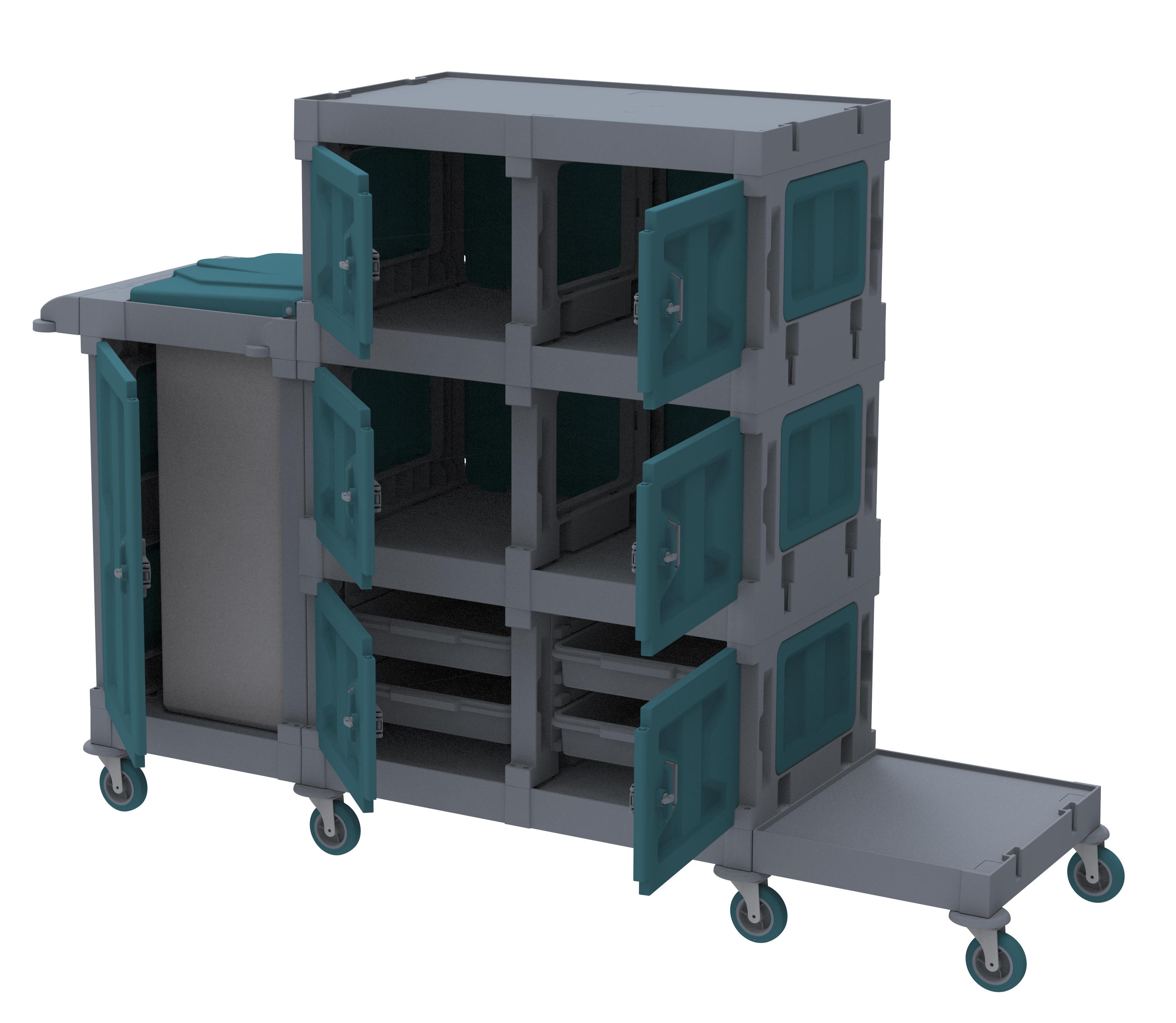 ALFACART HOUSEKEEPING TROLLEY