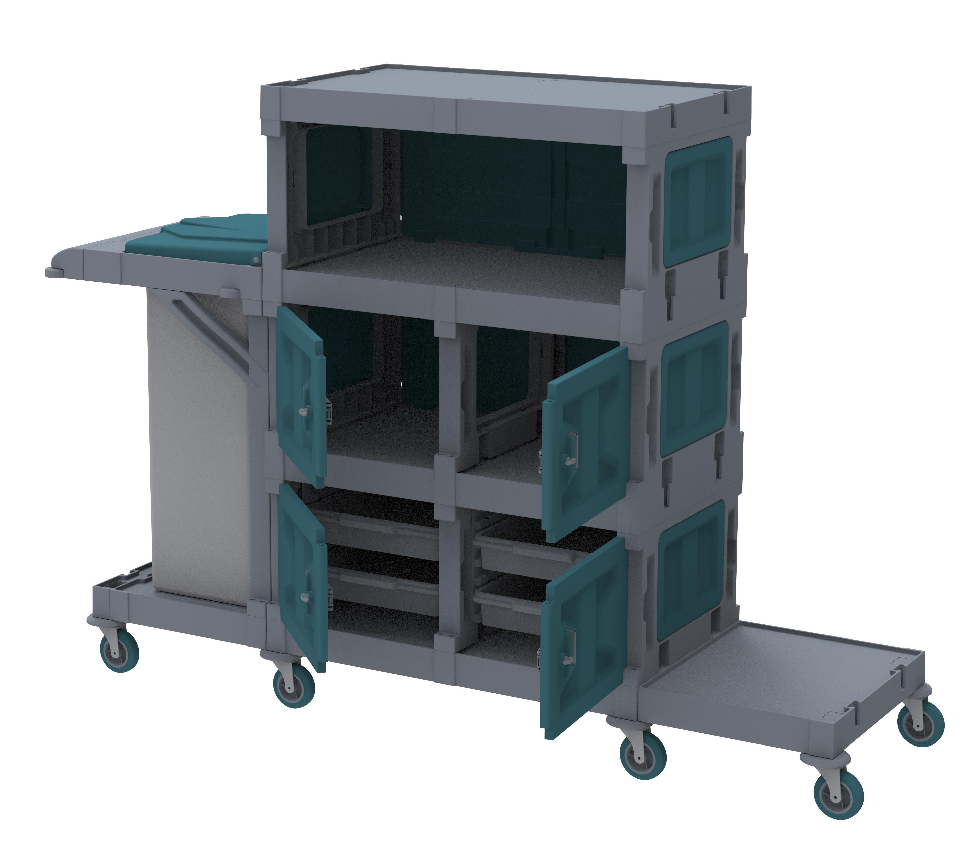 ALFACART HOUSEKEEPING TROLLEY