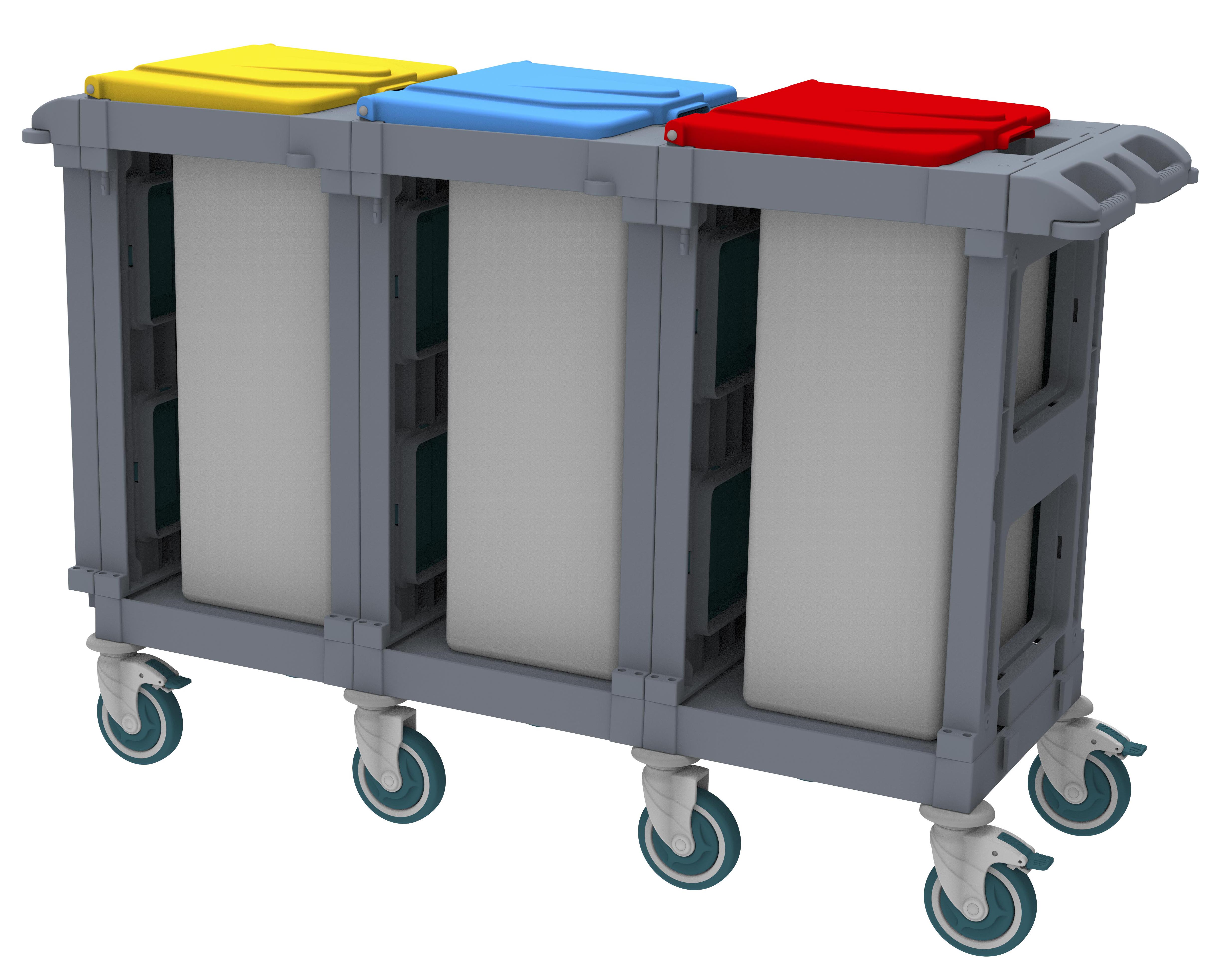 ALFACART WASTE COLLECTION TROLLEY