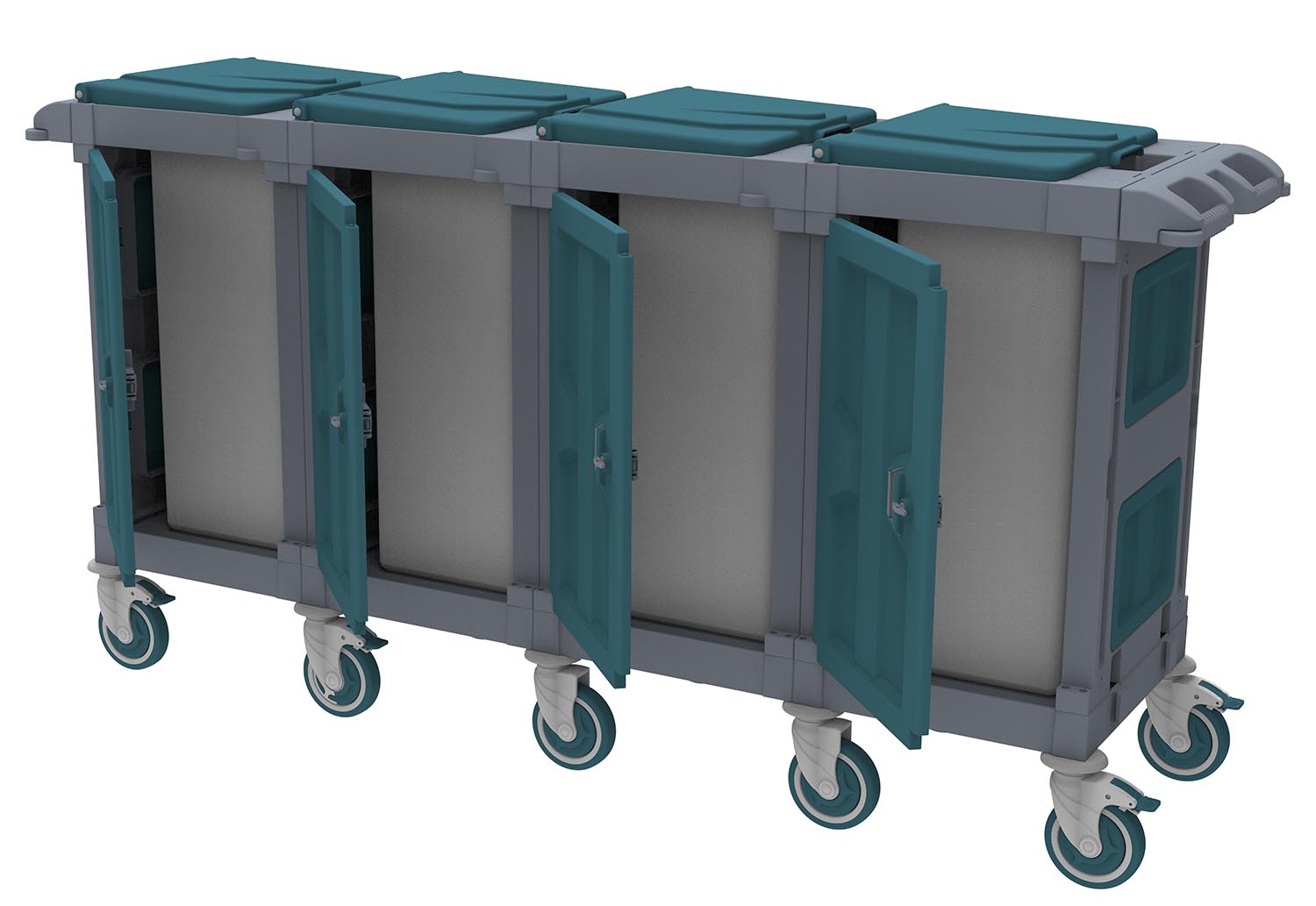 ALFACART WASTE COLLECTION TROLLEY