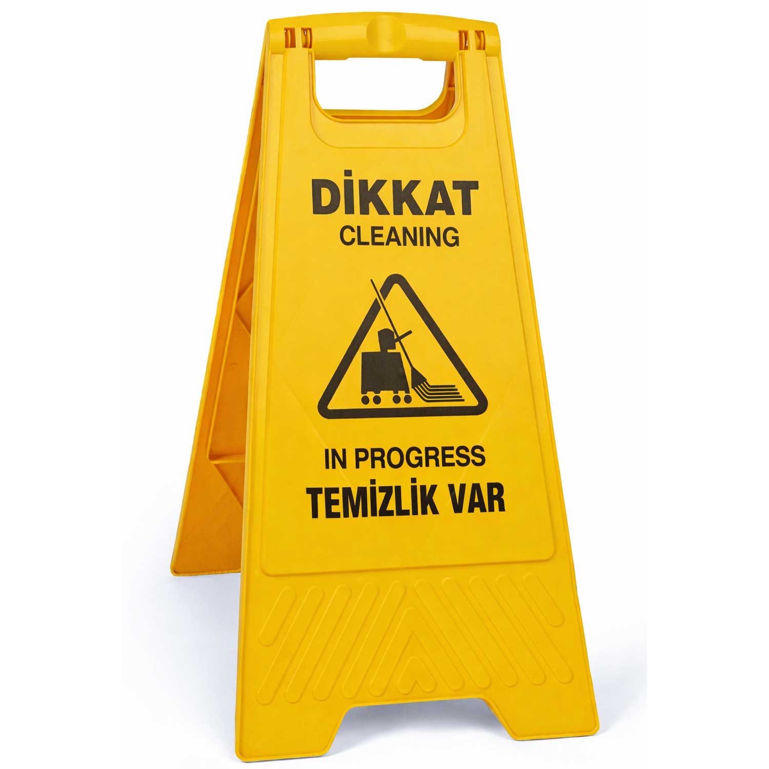 TEMİZLİK VAR LEVHASI 600 GR - TÜRKÇE + İNGİLİZCE