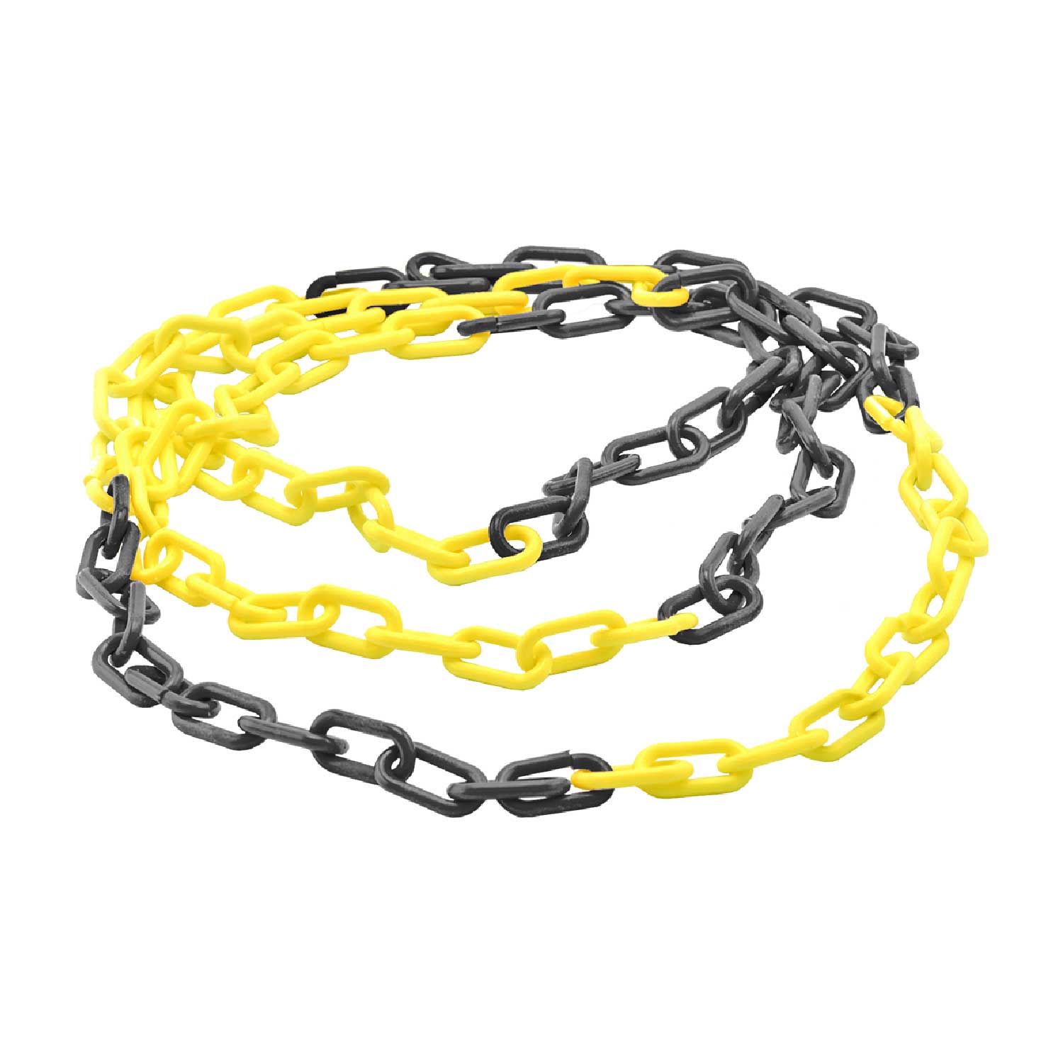 PLASTİK ZİNCİR 6 MM X 25 METRE SARI SİYAH 6 MM X 25 METRE